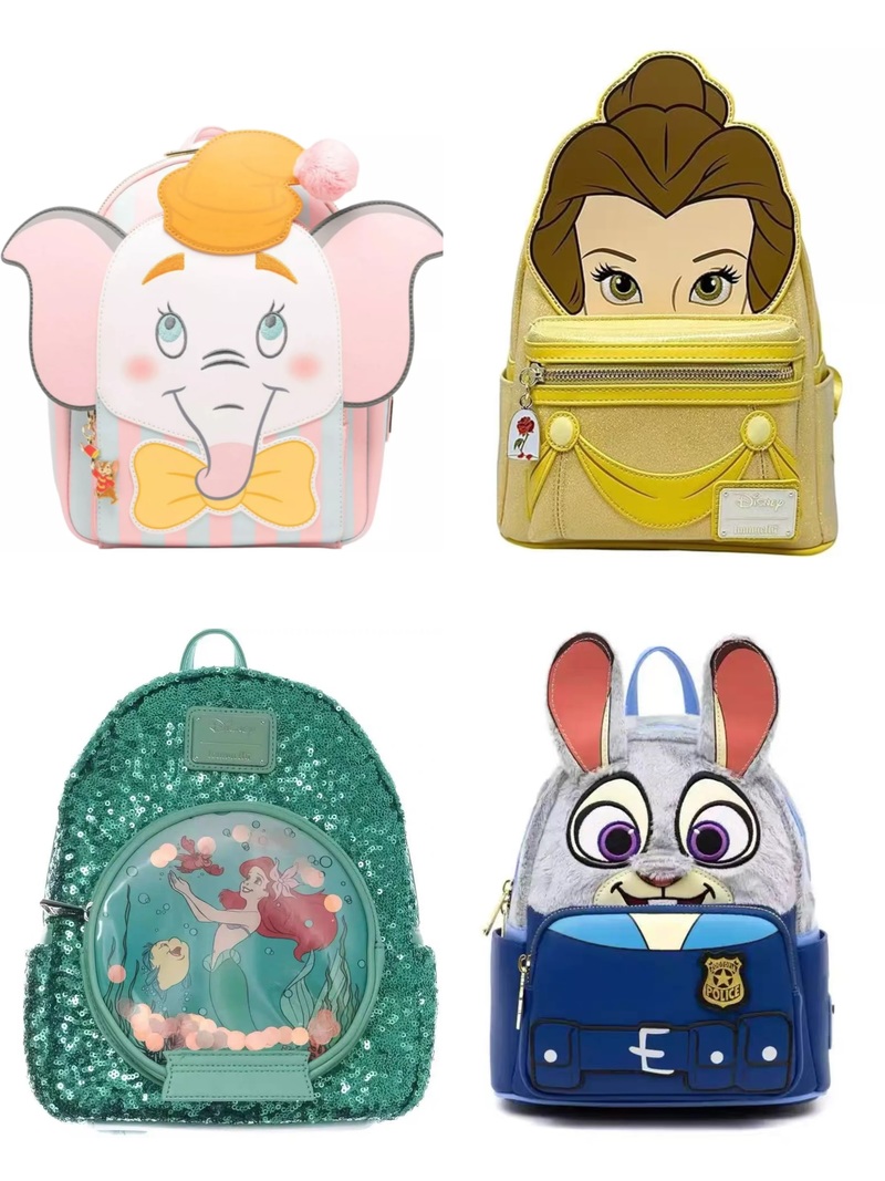 Travel Packing Accessories - New Pink Faux Leather Mini Backpack