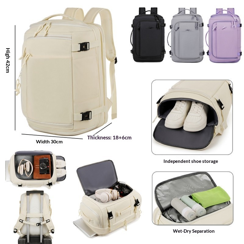 Travel Accessories B&M - Travel Backpack Large Capacity Multi-Functional Computer