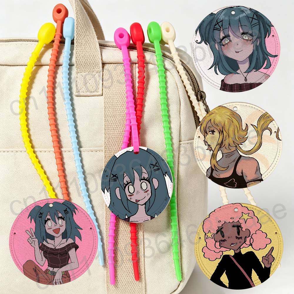 Luggage Tag Leather - Maisie Jay CP Lacey Games 10cm