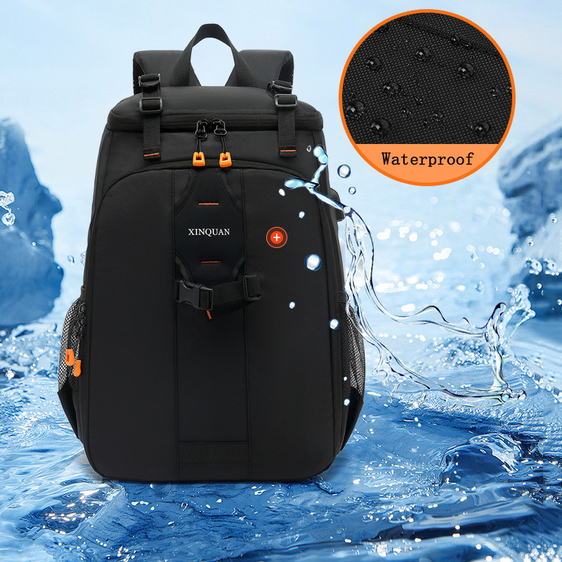Camera Bag Travel - Waterproof Travel Backpack Video Tripod DSLR