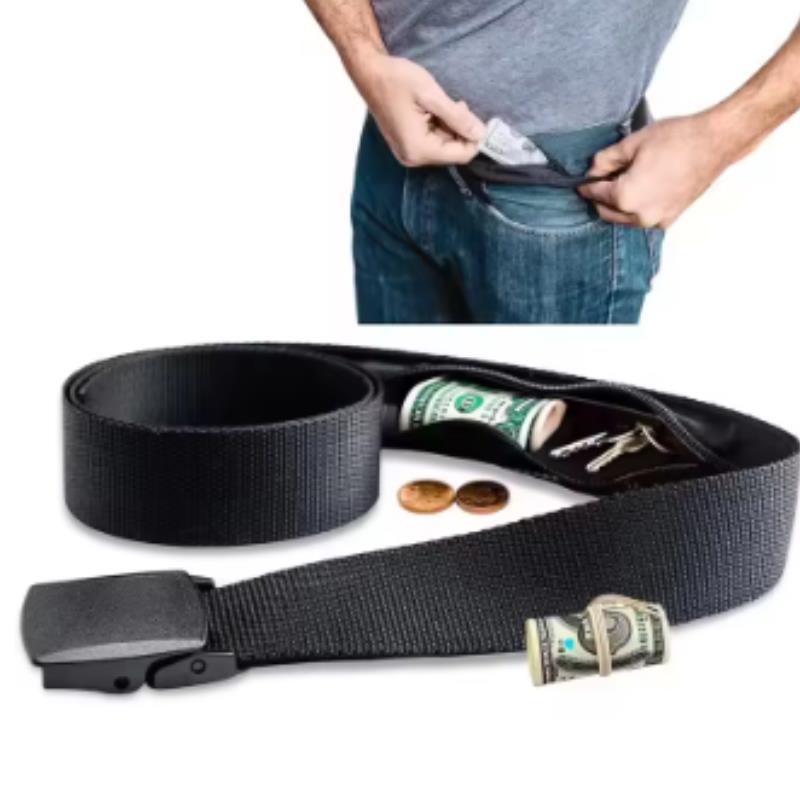 Travel Packing Accessories - Travel Cash Anti Theft Belt Waist