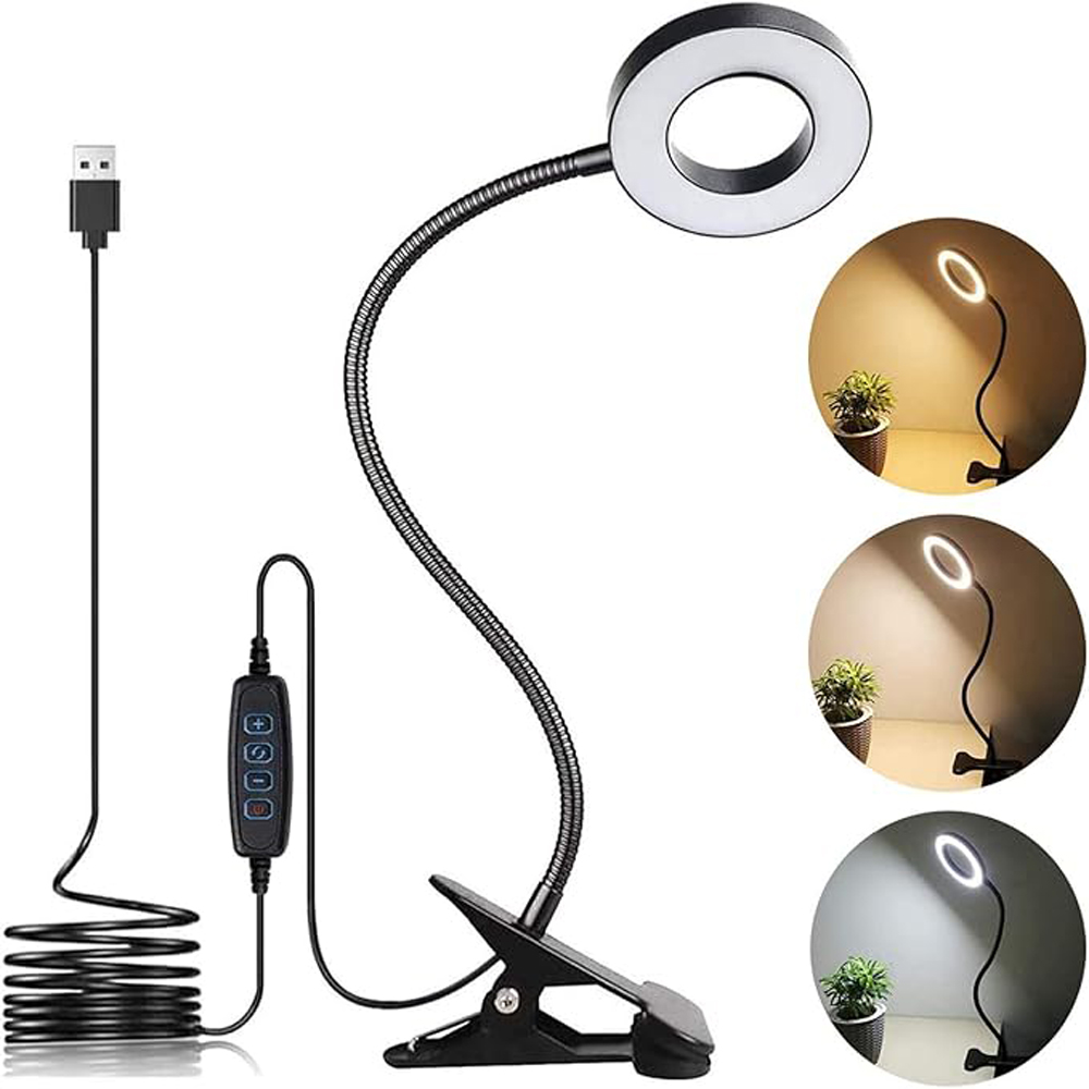 Book Light Flexible - Clip on Light LED Reading Book