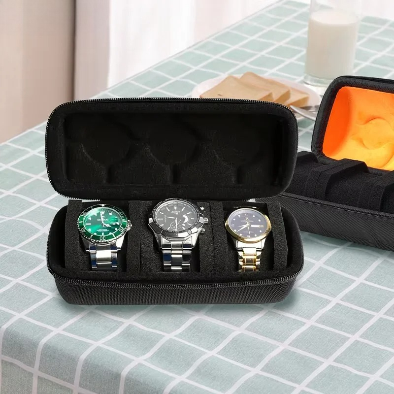 Quality Travel Accessories - Travel Case for Watch with 3