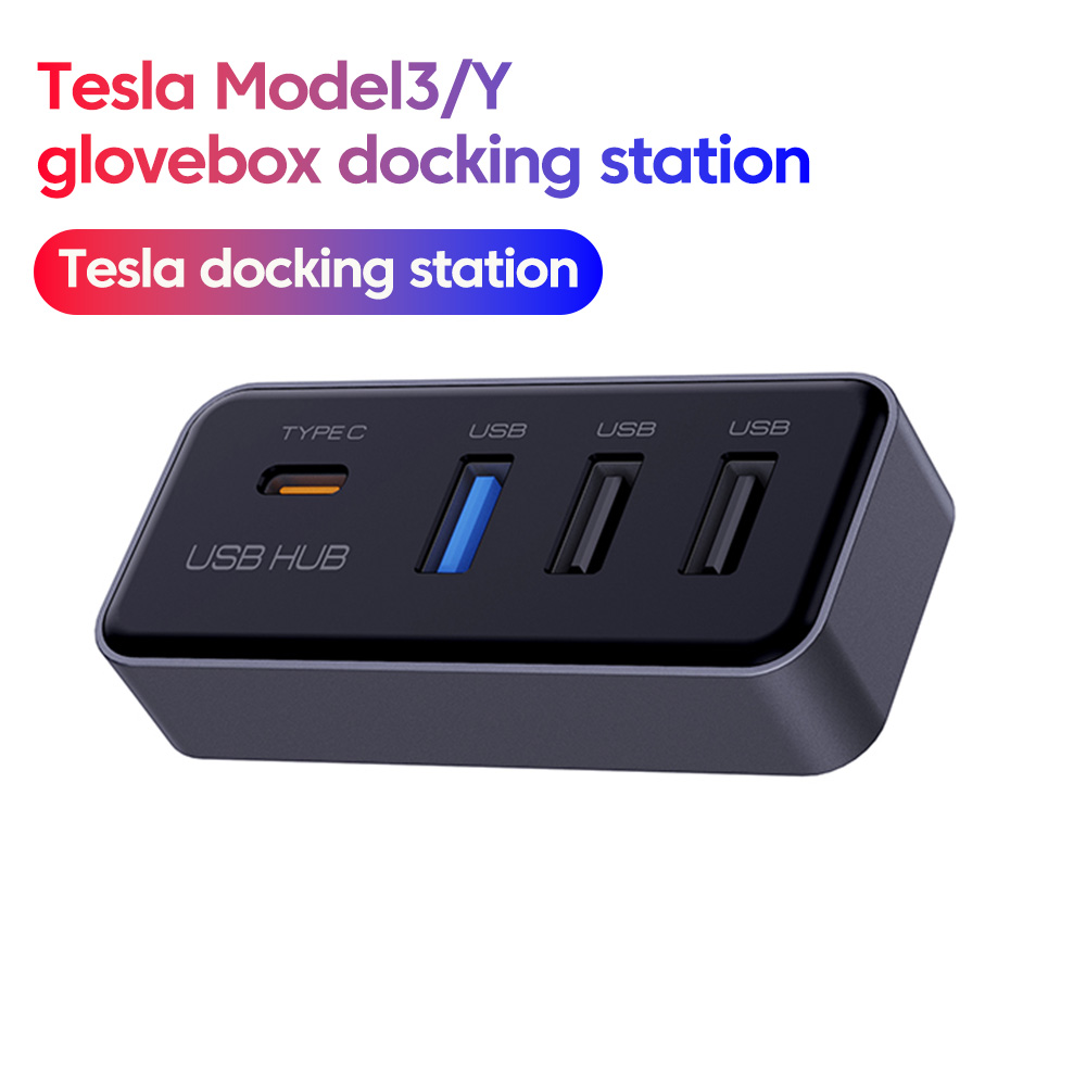 Travel Plug Type C - 4 In 1 USB Hub Docking
