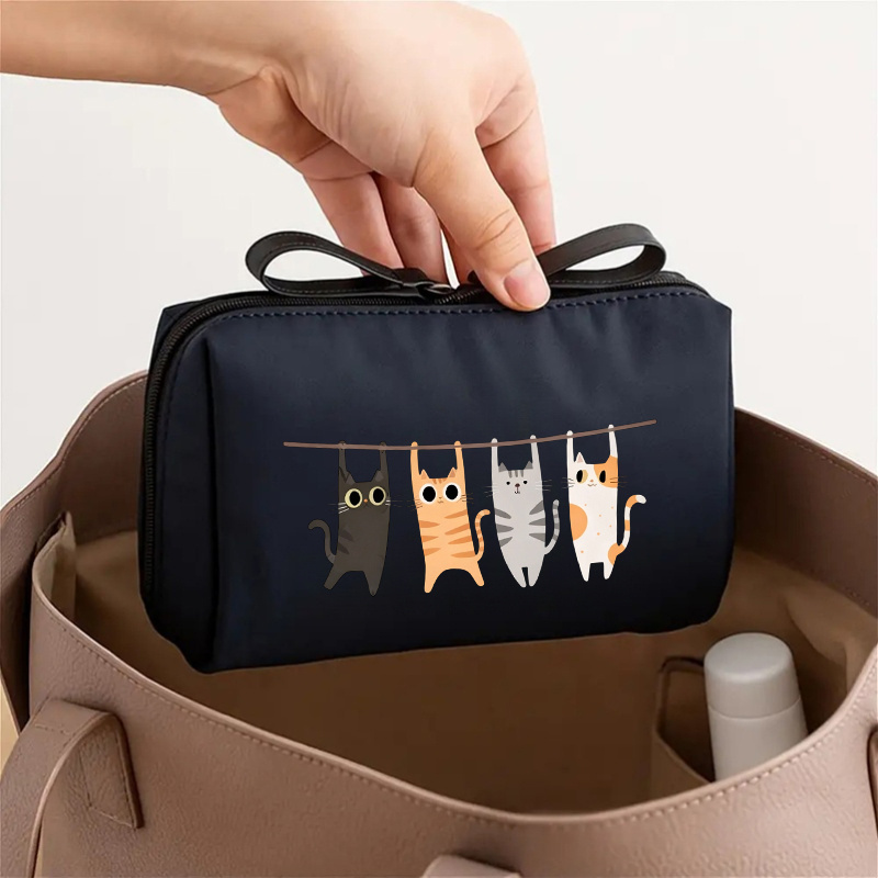 Travel Packing Accessories - Charming Travel Toiletry Bag Women Compact