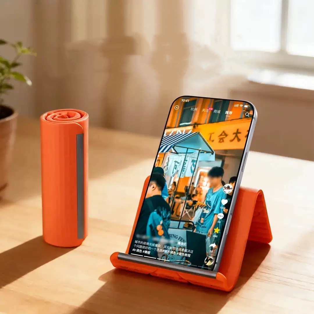 Travel Accessories Deals - Lazy Portable Phone Stand Silicone Desktop