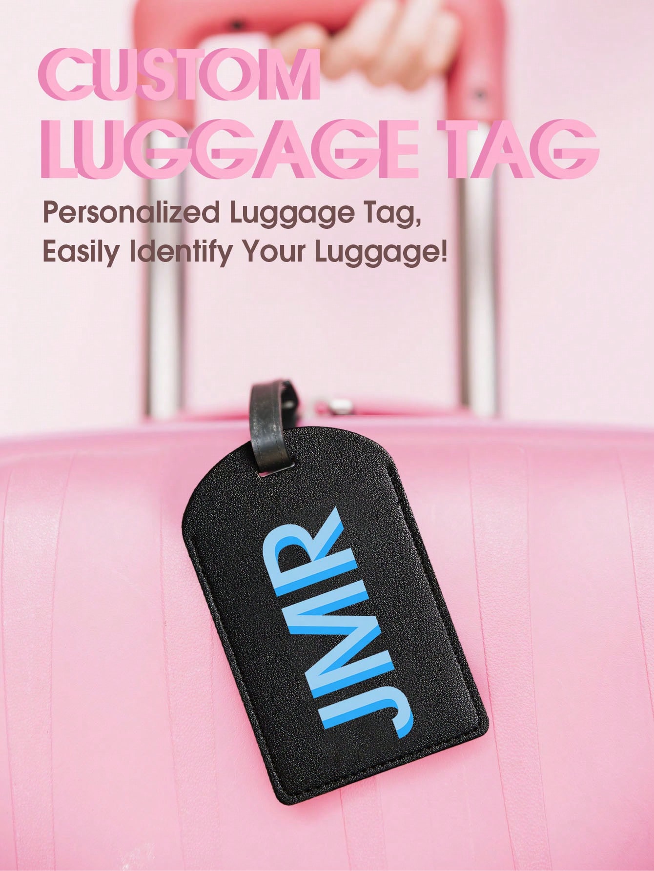 Personalized Initial Luggage T - Travel Accessories B&M recension och pris