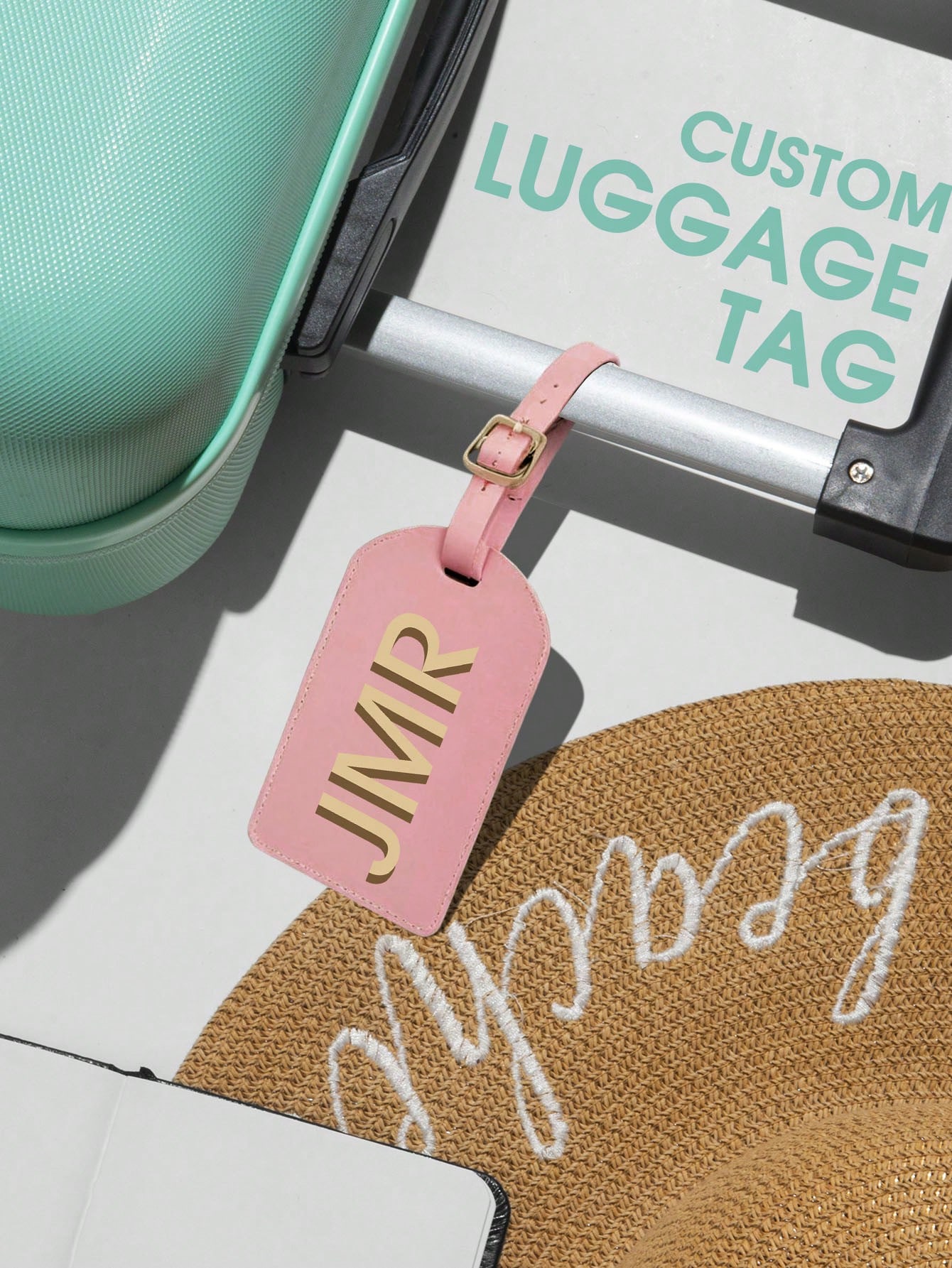 Personalized Initial Luggage T - Travel Accessories B&M recension och pris