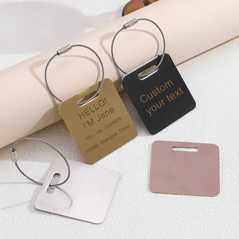 Custom Name Luggage Tag Laser  - Travel Accessories Deals recension och pris