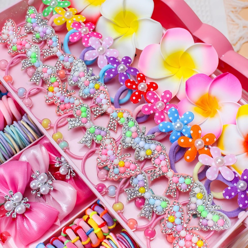 546Pcs Bow High Elastic Hair A - Travel Accessories Kit recension och pris