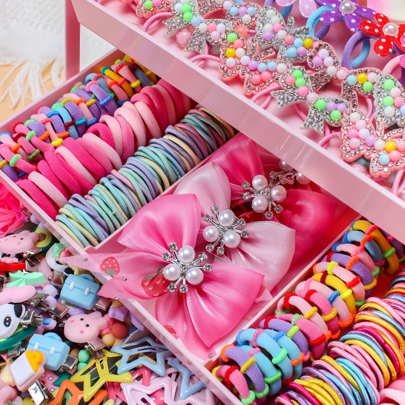 546Pcs Bow High Elastic Hair A - Travel Accessories Kit recension och pris