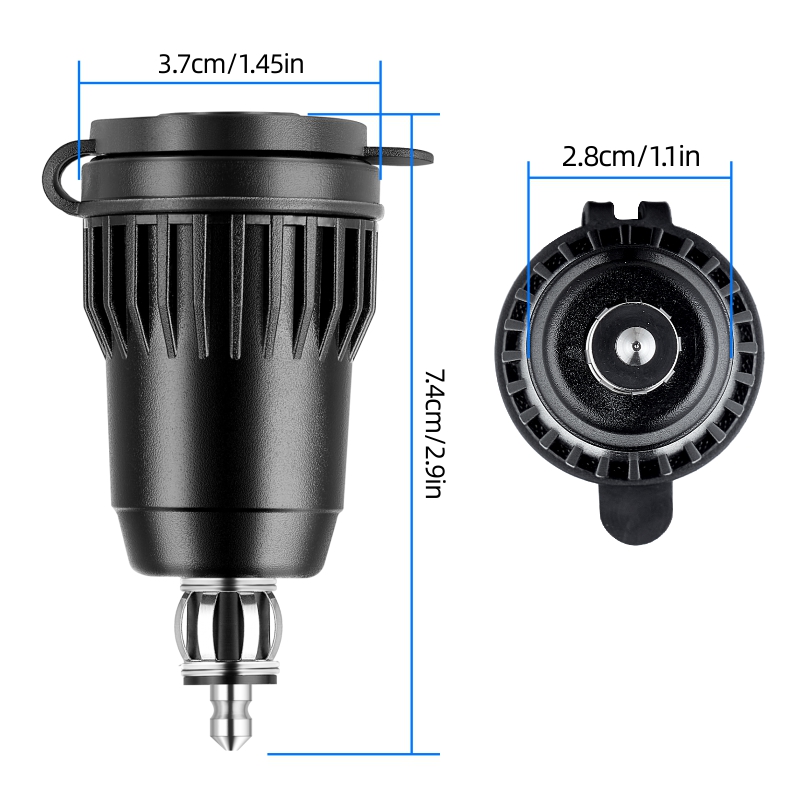 Motorcycle QC3.0 USB Type C PD - Travel Plug Type C recension och pris