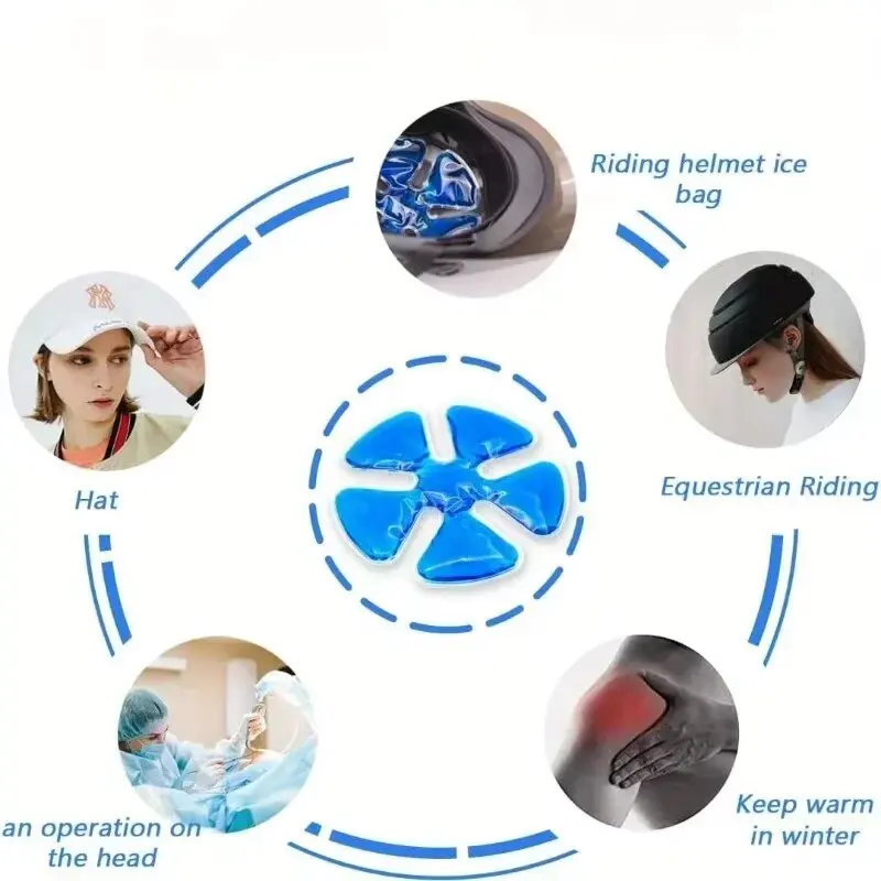 Blue Adjustable PVC Gel Ice Pa - Travel Accessories Pack recension och pris
