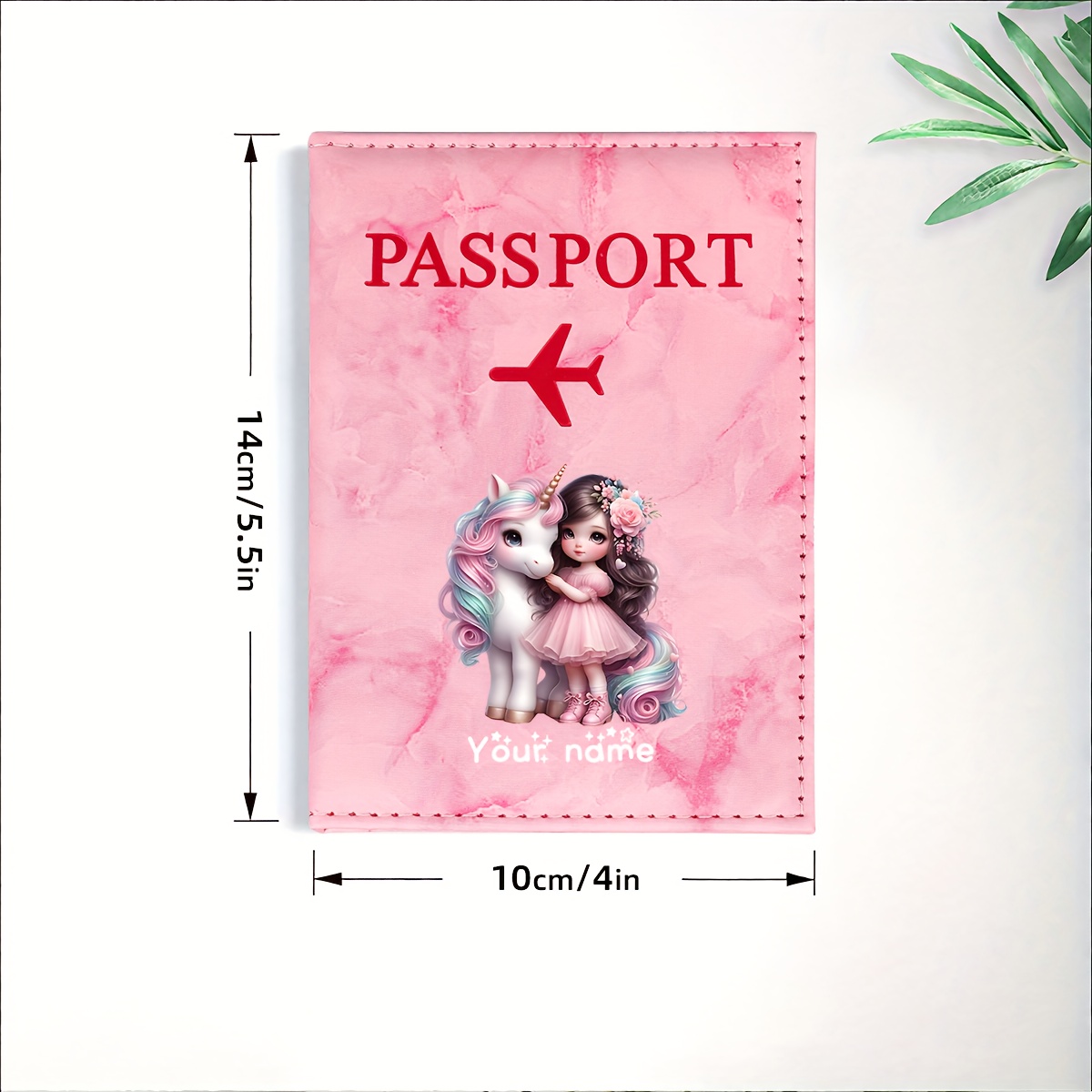Unicorn Girl Pattern PU Passpo - Travel Accessories Plane recension och pris