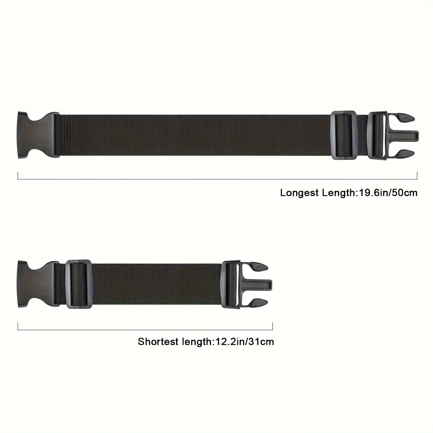 1pc Simple Adjustable Luggage  - Quality Travel Accessories recension och pris