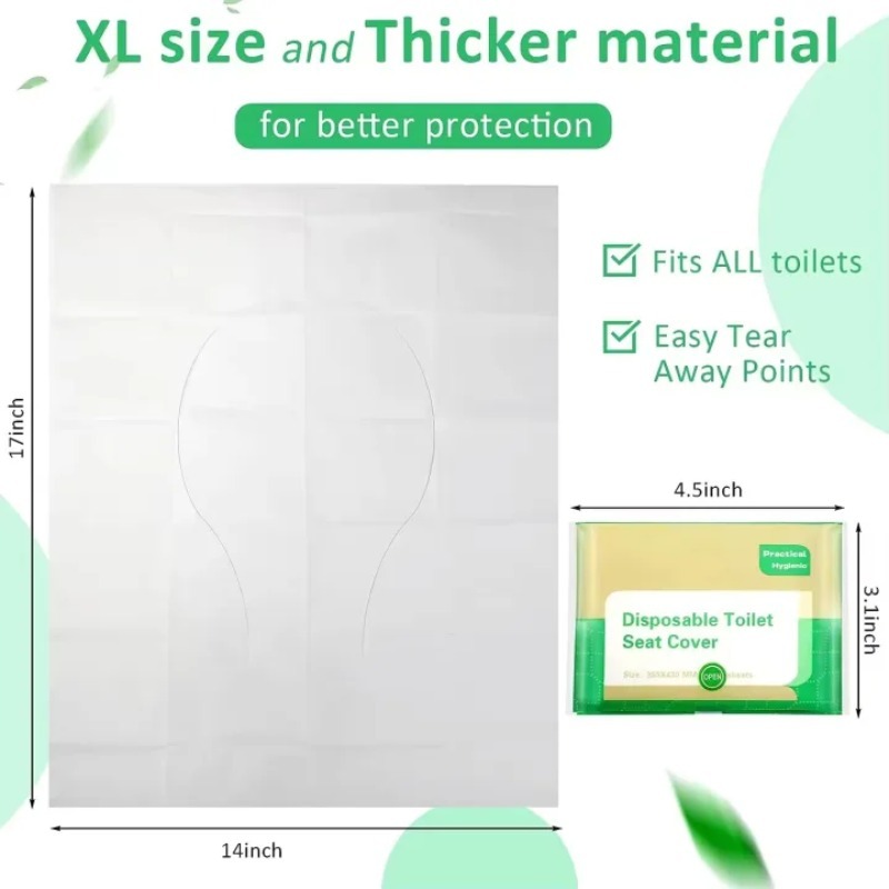 10-120PCS Disposable Toilet Se - Travel Accessories Deals recension och pris