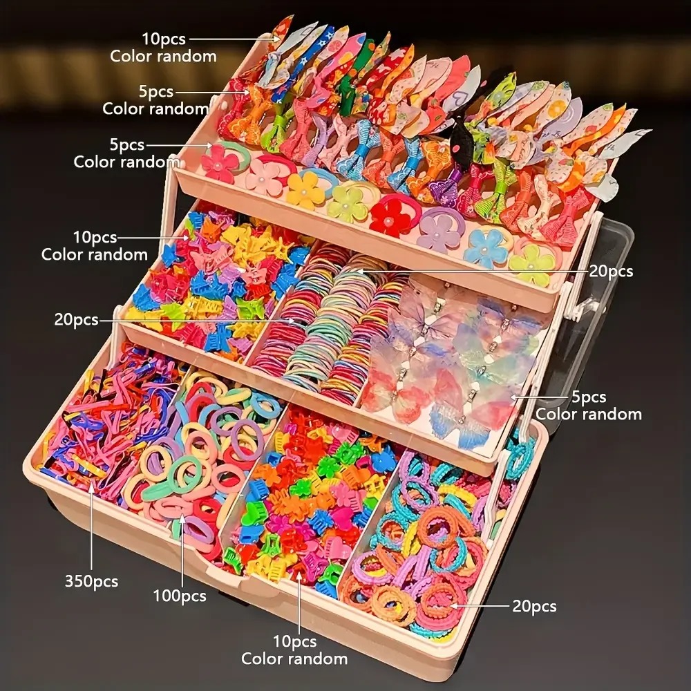 555 Pieces Suitable for Girls’ - Travel Accessories Kit recension och pris