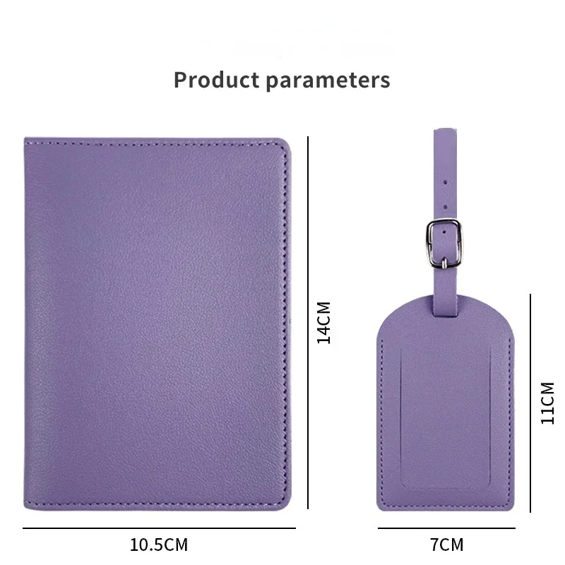 Travel PU Passport Cover Lugga - Luggage Tag Leather recension och pris