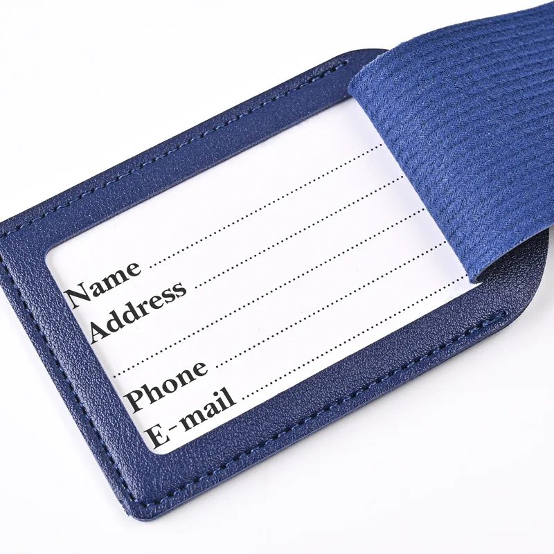 1pc Thicken PU Hot Stamping Ai - Luggage Tag Leather recension och pris