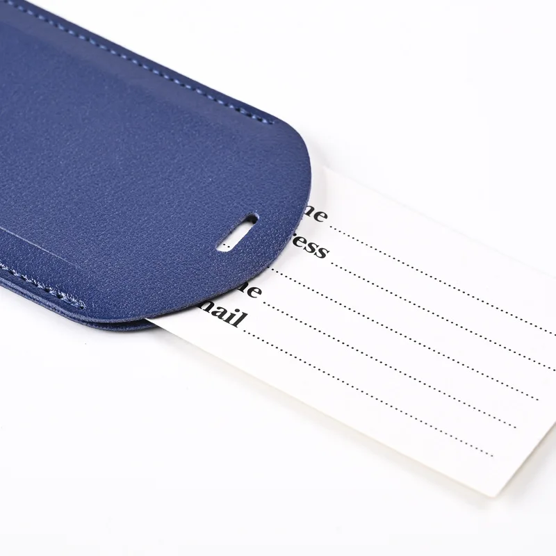 1pc Thicken PU Hot Stamping Ai - Luggage Tag Leather recension och pris