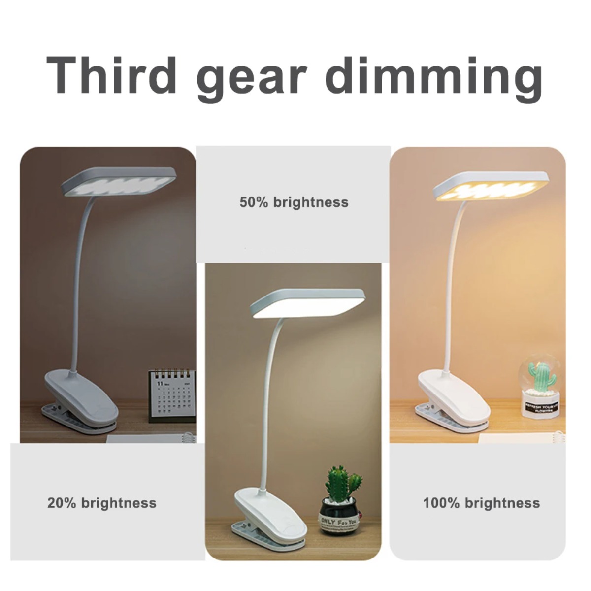 360° Flexible Study Table Lamp - Book Light Flexible recension och pris