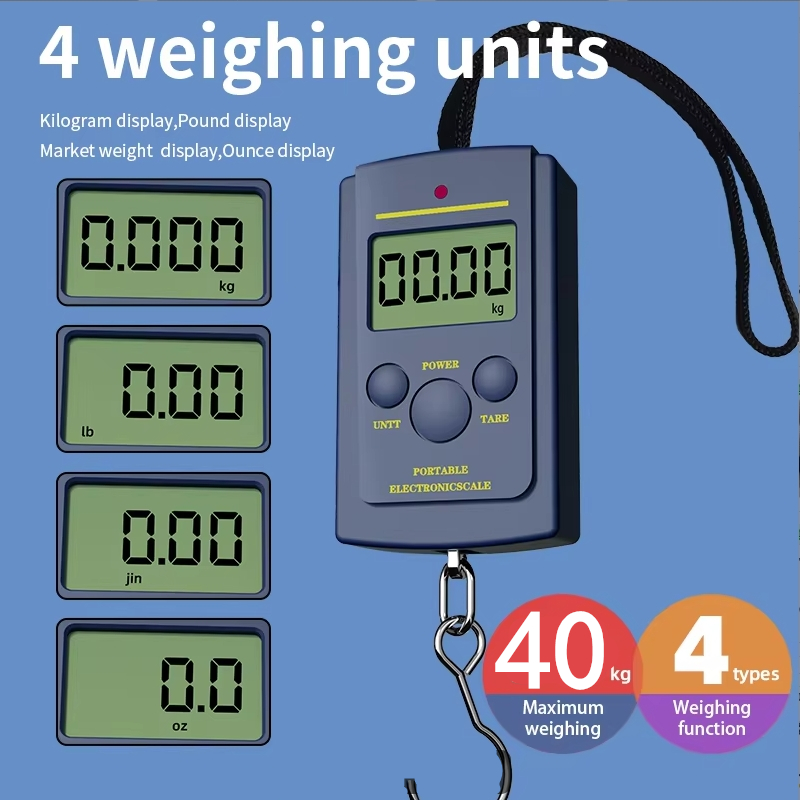 1PC Multifunctional Mini 40kg/ - Travel Accessories Electronics recension och pris