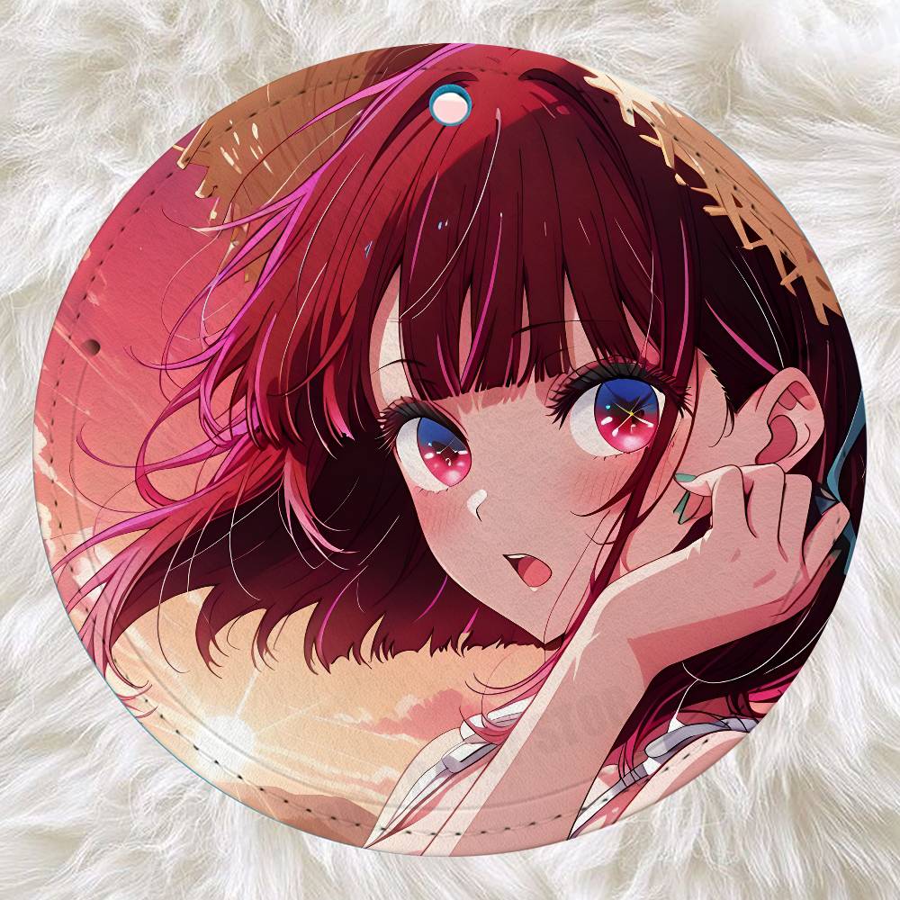 Cartoon K-Kana A-Arima Cute Cr - Luggage Tag Leather recension och pris