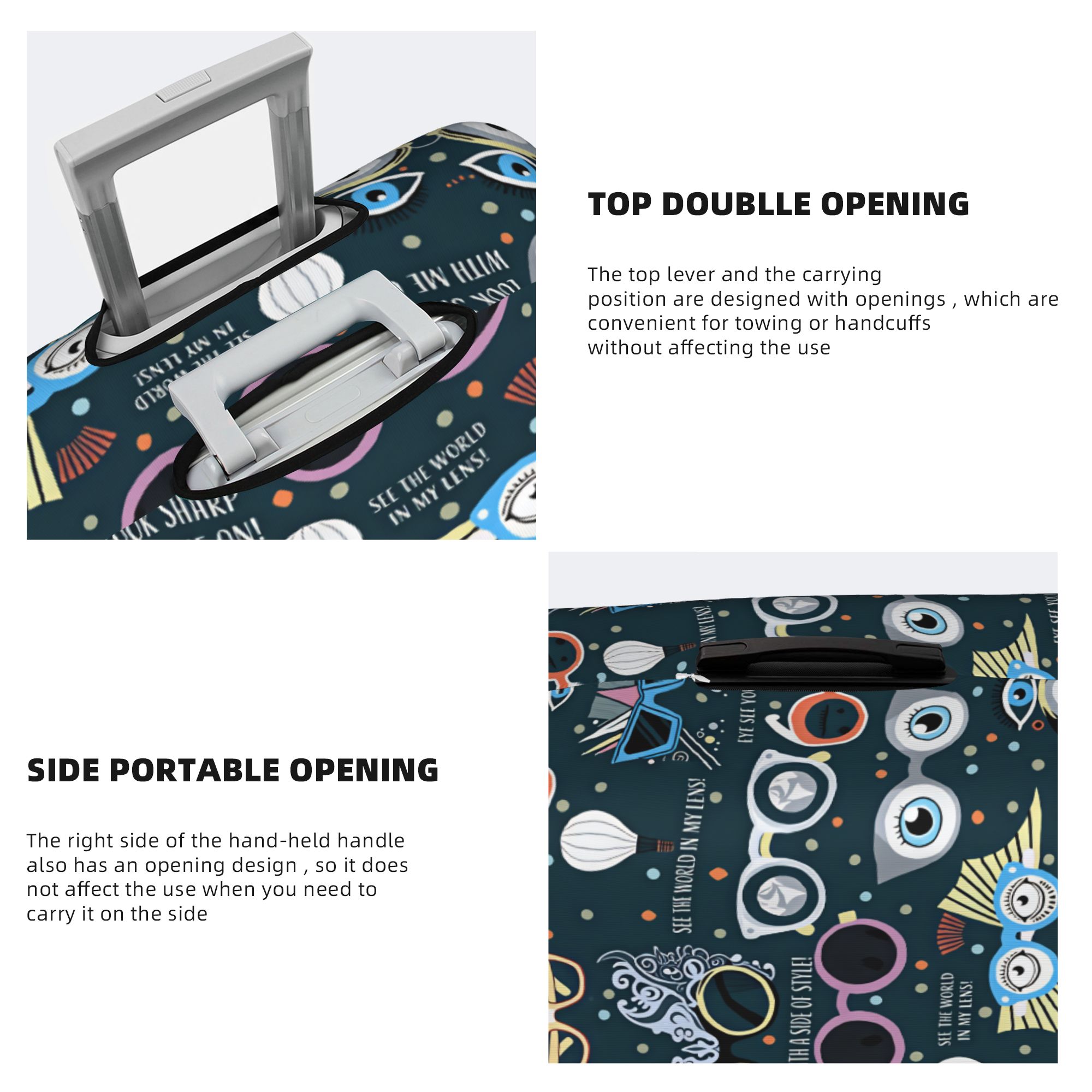 Optometrist Optician  Luggage  - Quirky Travel Accessories recension och pris