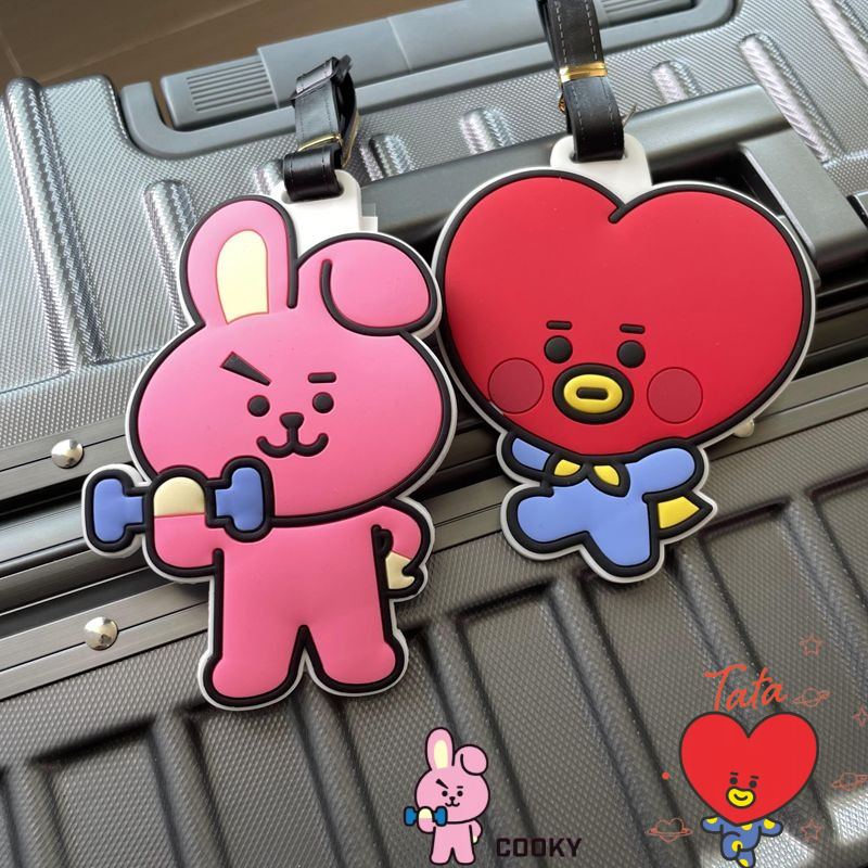 BT21 cartoon cute keychain Kaw - Travel Accessories Deals recension och pris