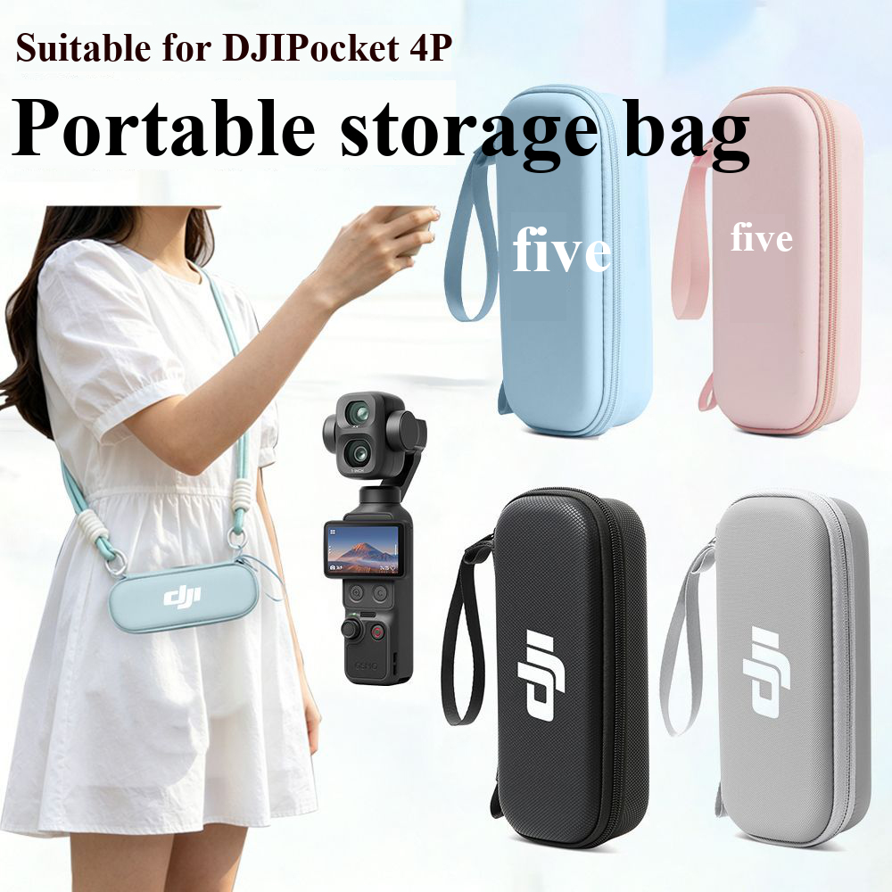 Storage Bag For DJI Pocket 4 P - Camera Bag Travel recension och pris