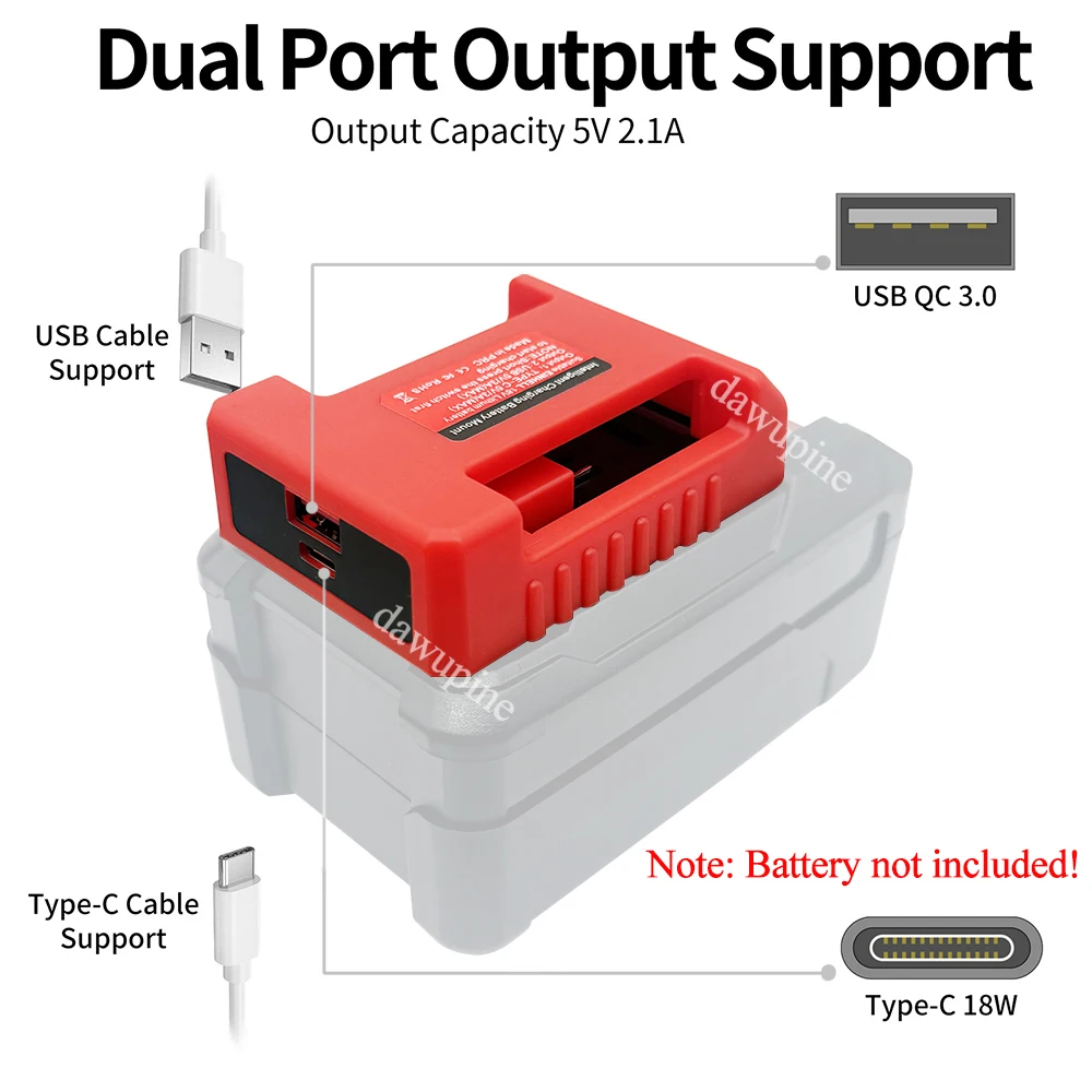 Lithium Battery Parts for Einh - Travel Plug Type C recension och pris