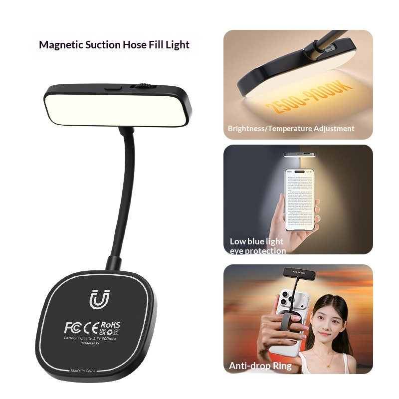 Flexible Adjustable Magnetic F - Book Light Flexible recension och pris