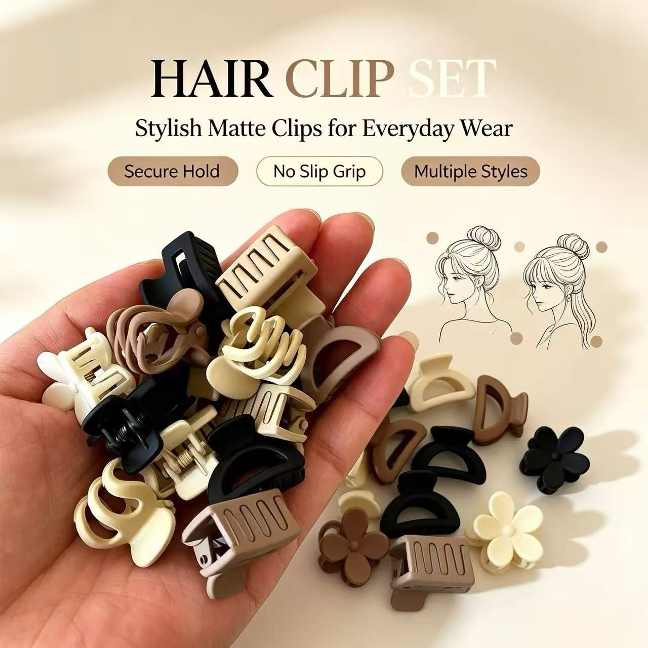 10/20/30pcs Beige Mixed Pack S - Travel Accessories Pack recension och pris