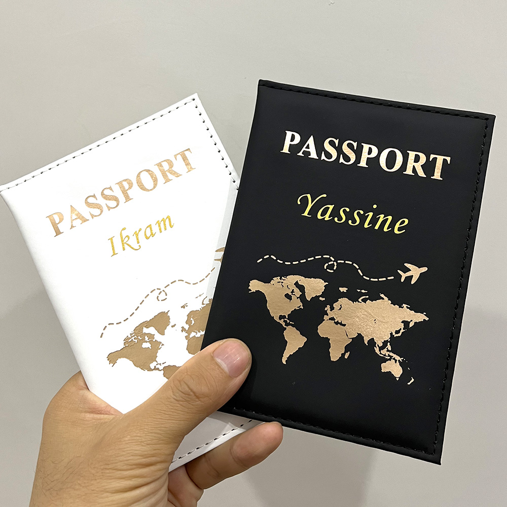 New Cute Personalized Passport - Travel Accessories Plane recension och pris