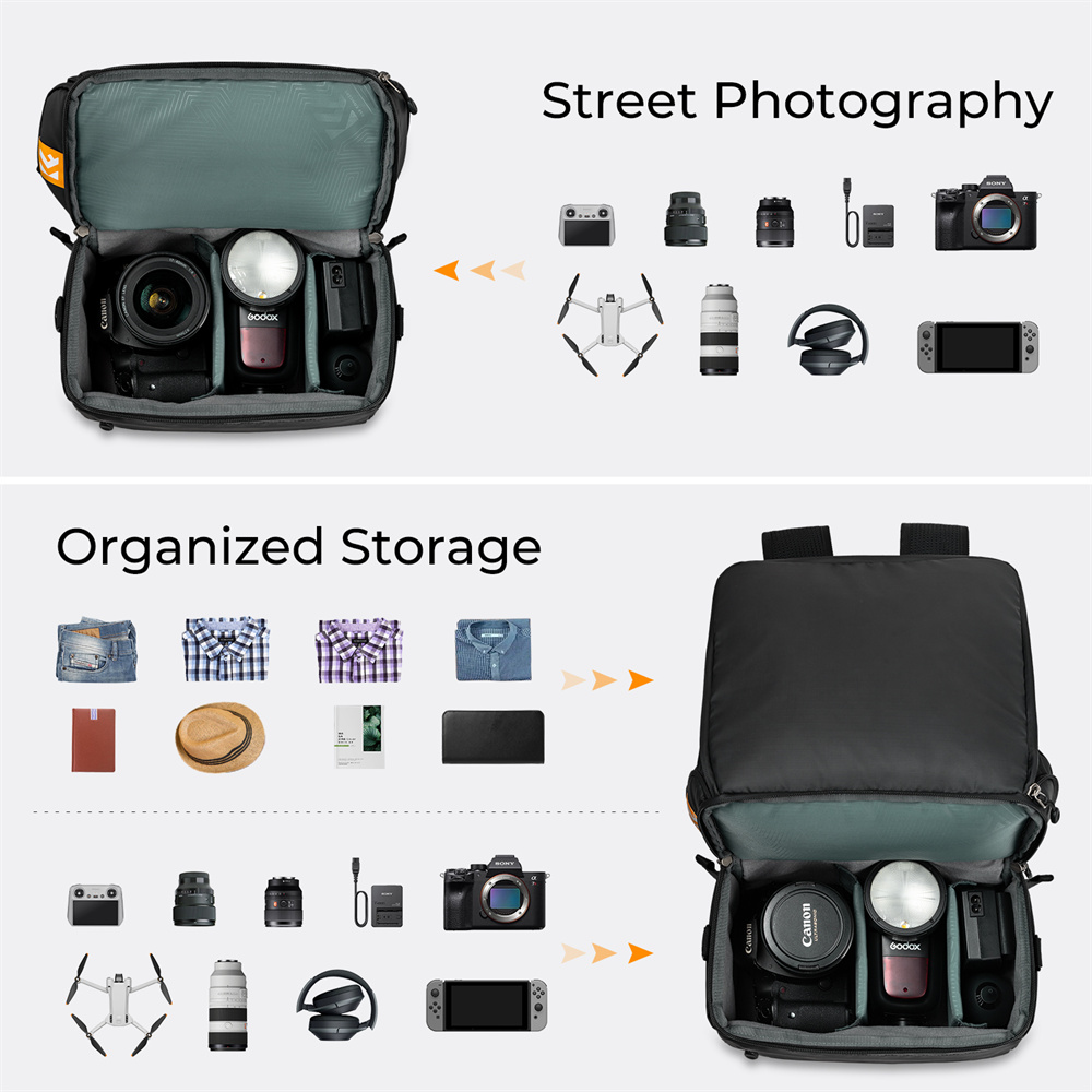 K&F CONCEPT 22L Camera Backpac - Camera Bag Travel recension och pris