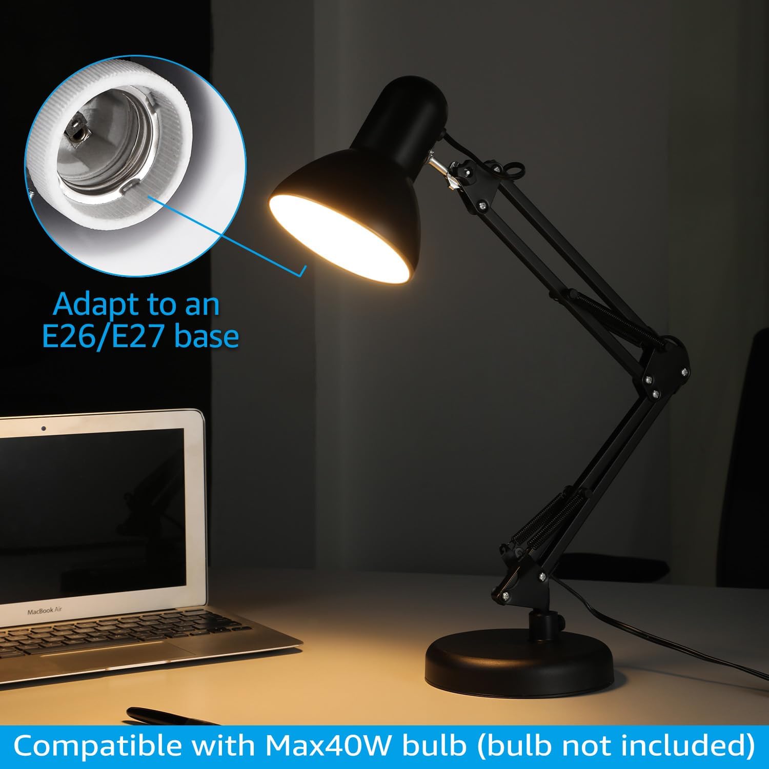 Flexible Led Desk Lamp Home Of - Book Light Flexible recension och pris