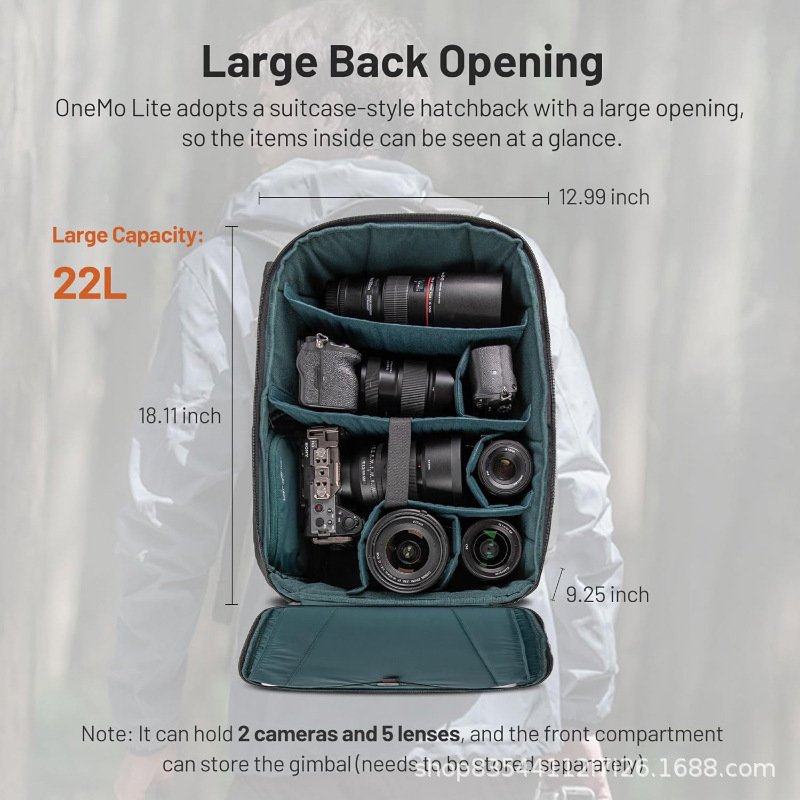 New Camera Bag Large Capacity  - Camera Bag Travel recension och pris