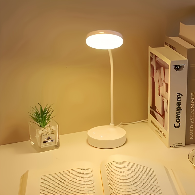 LED Desk Lamp With USB Chargin - Book Light Flexible recension och pris