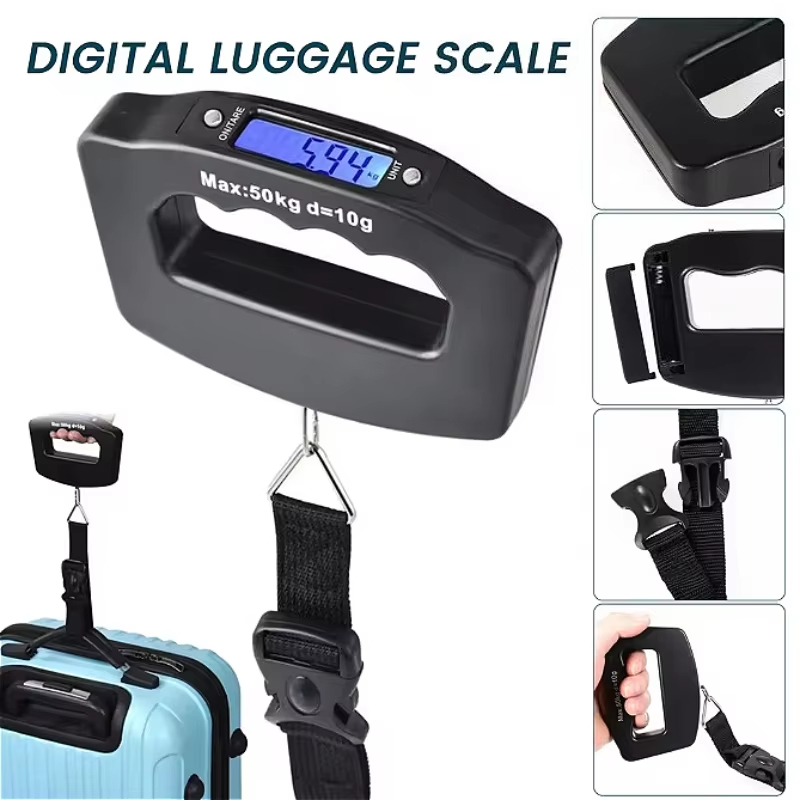 50kg/10g Digital Luggage Scale - Travel Accessories Electronics recension och pris