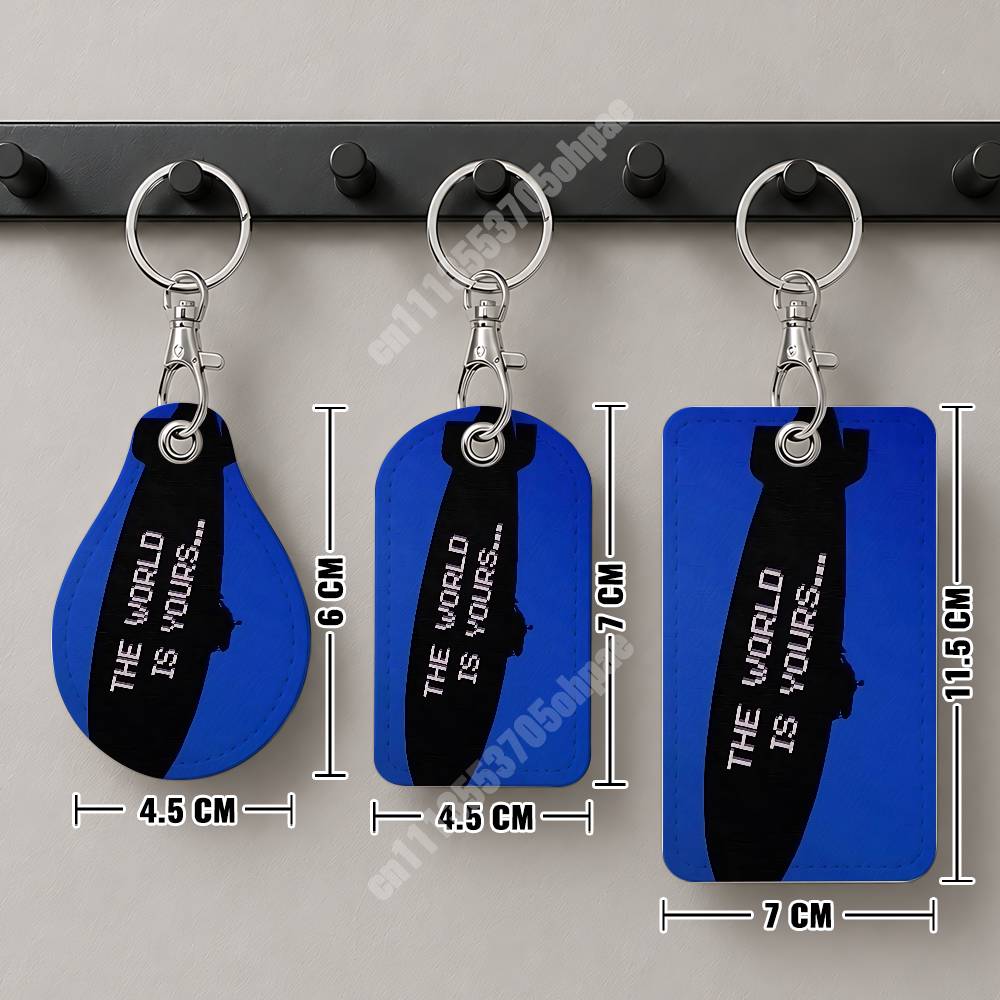 The World is Yours T-Tony M-Mo - Luggage Tag Leather recension och pris