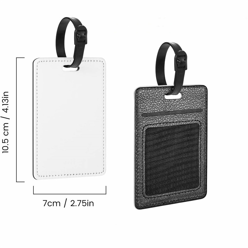 Customized Picture PU Leather  - Luggage Tag Leather recension och pris