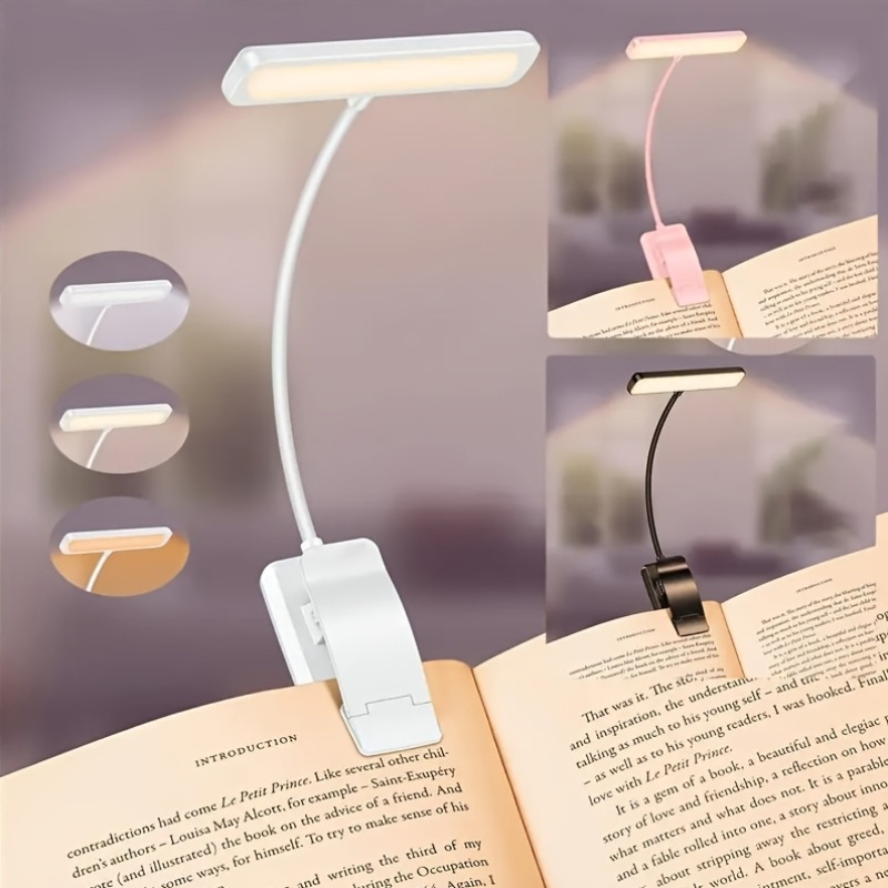 Portable Clip on Book Light Tr - Book Light Flexible recension och pris
