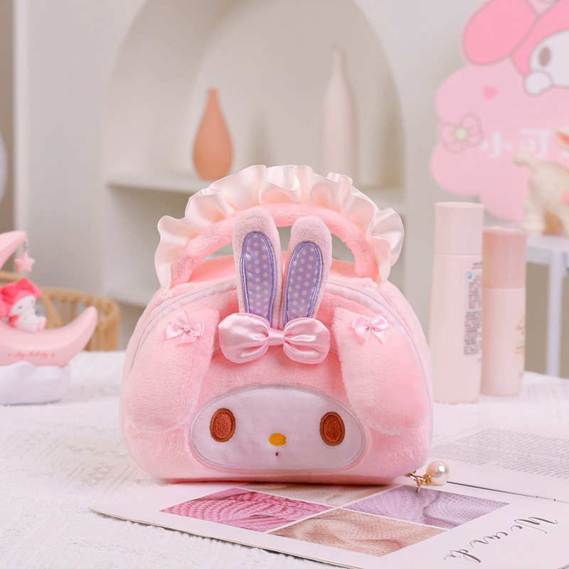My Melody Plush Handheld Cosme - Camera Bag Travel recension och pris