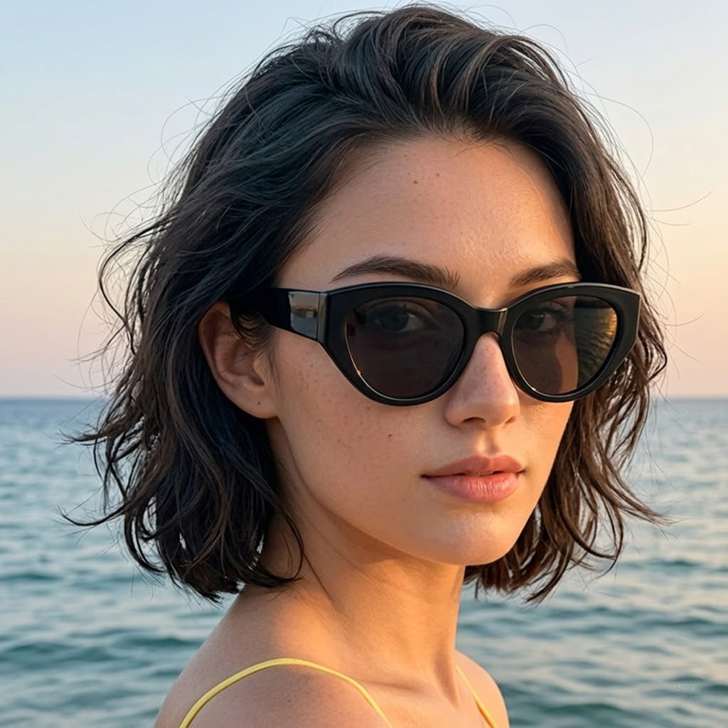 Women Men Classic Cat-Eye Pola - Quality Travel Accessories recension och pris