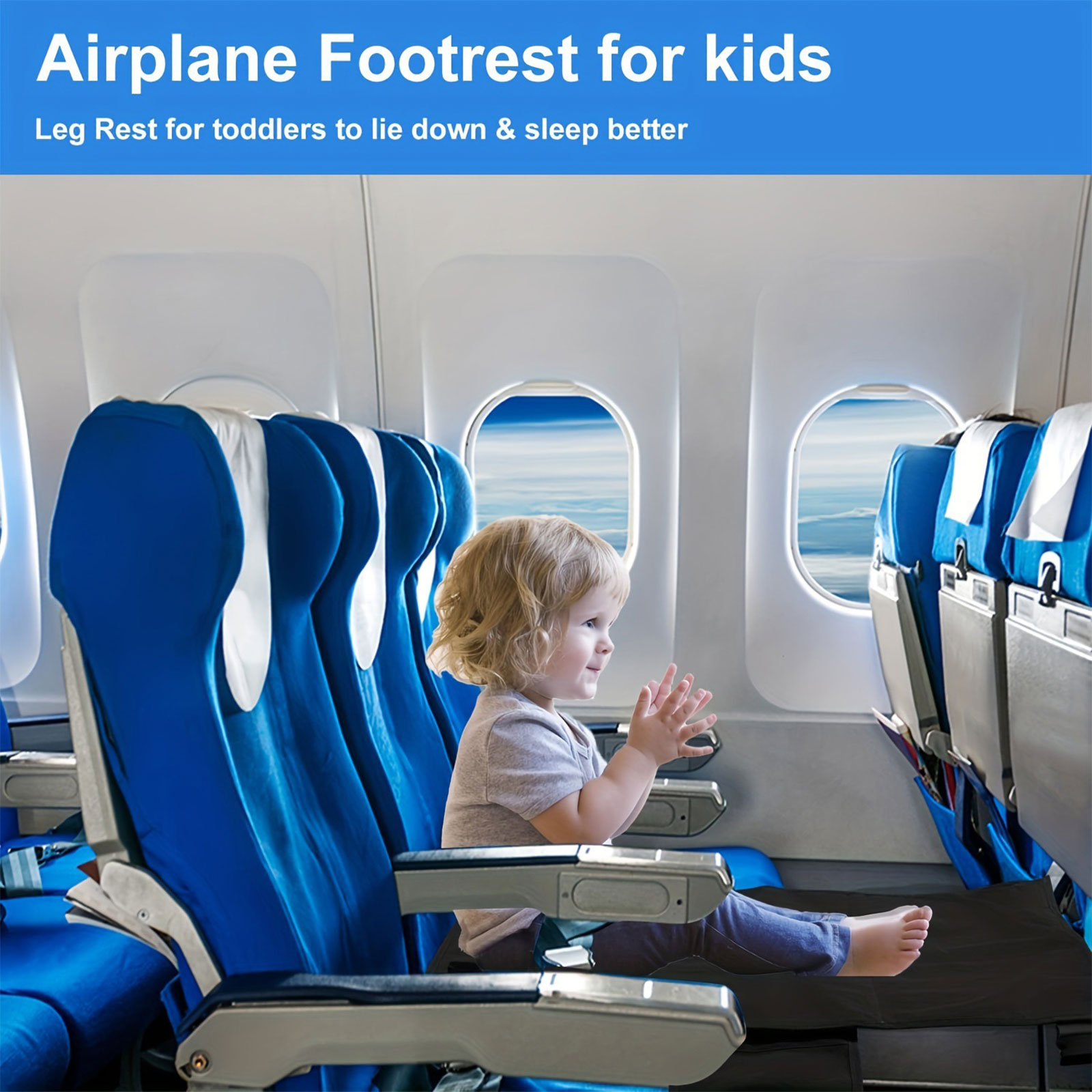 Kids Airplane Bed Breathable C - Travel Accessories Plane recension och pris