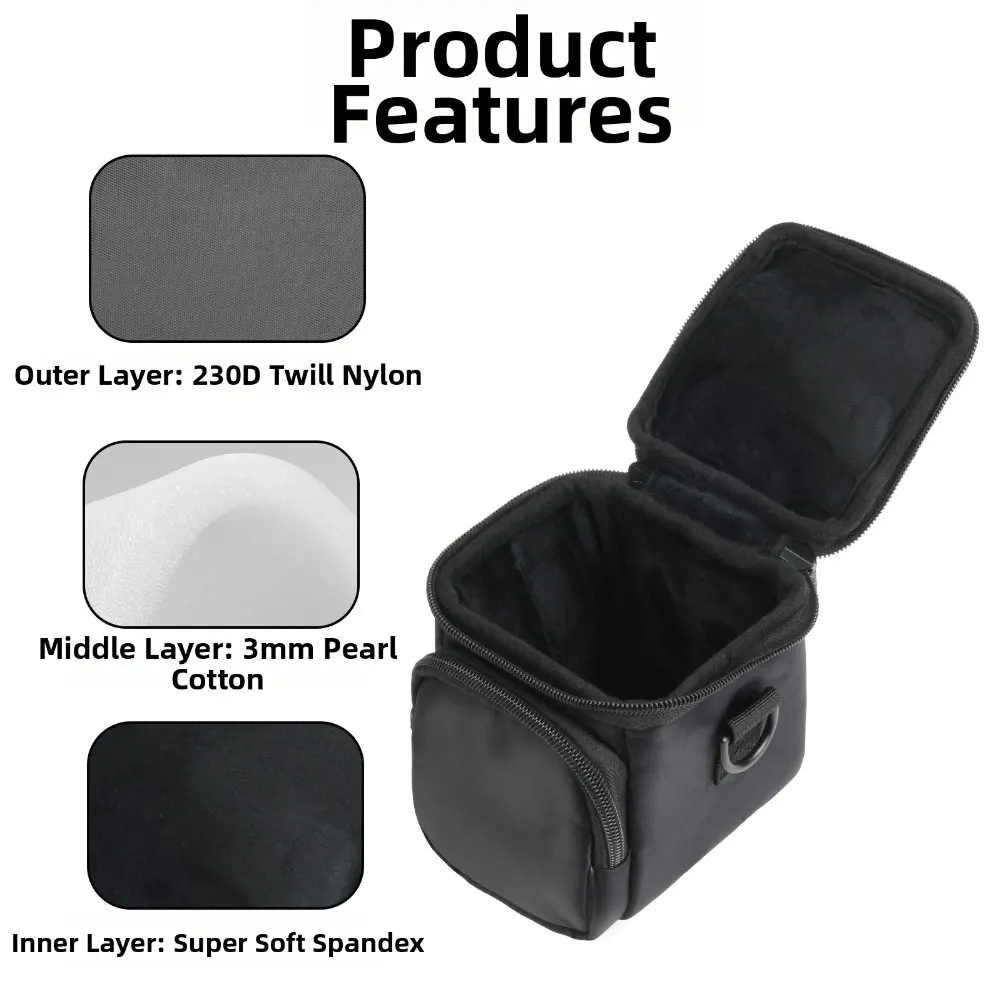 Secure Camera Case With Adjust - Camera Bag Travel recension och pris