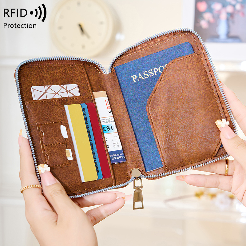 New Travel Passport Wallet Men - Travel Accessories Plane recension och pris