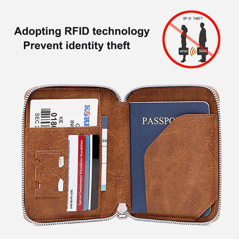 New Travel Passport Wallet Men - Travel Accessories Plane recension och pris