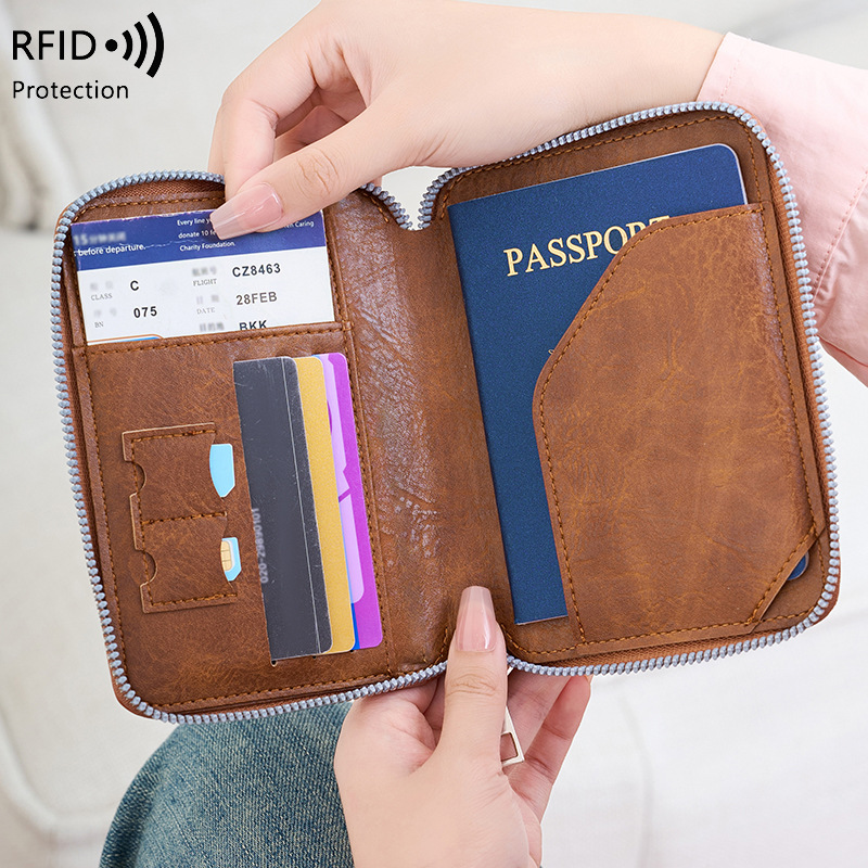 New Travel Passport Wallet Men - Travel Accessories Plane recension och pris