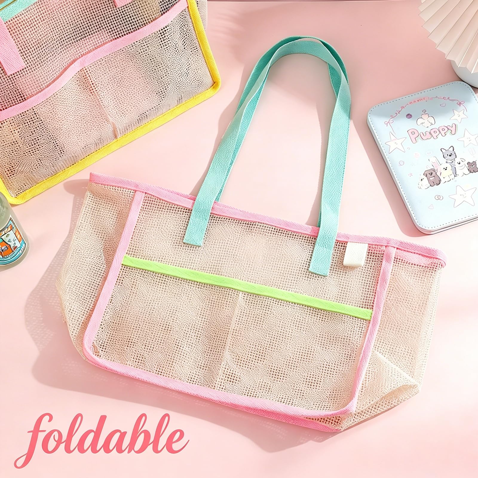 Beach Bags for Women Colorful  - Travel Accessories Deals recension och pris
